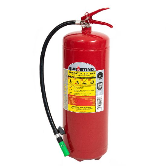 Poza cu Stingator portativ presurizat permanent cu spuma aeromecanica SM9 -30°C 